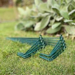 Garden Linked Metal Plant Support For Herbaceous Plants 50cm X 20cm (Pack Of 10) -Outsunny Garden Zone garden linked metal plant support for herbaceous plants 50cm x 20cm pack of 10 5060575102566 03c MP