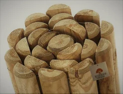 Garden Log Edging Rolls Lawn Border Edge (H)150mm (L)1.8m Set Of 4 -Outsunny Garden Zone garden log edging rolls lawn border edge h 150mm l 1 8m set of 45060863620857 03c MP