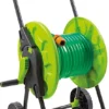 Garden Outdoor 50M Hose Pipe Hose Cart Trolley With Wheels & Accessory Kit