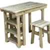 Garden Potting Table, Multi Purpose Workbench (106cm + 2x Chairs)
