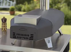 Garden Store Direct 13'' Wood Fired Pizza Oven, Free Pizza Peel Included With Every Oven -Outsunny Garden Zone garden store direct 13 wood fired pizza oven free pizza peel included with every oven5060761021978 04c MP