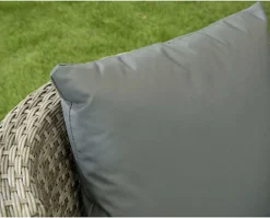 Garden Store Direct Bottle Bistro Set Aluminium - Back Cushions - Grey -Outsunny Garden Zone garden store direct bottle bistro set aluminium back cushions grey5060761020971 03c MP