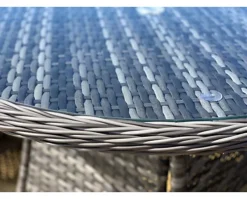 Garden Store Direct Florida 6 Seat Round Rattan Garden Dining Set With Lazy Susan And Aluminium Frame -Outsunny Garden Zone garden store direct florida 6 seat round rattan garden dining set with lazy susan and aluminium frame5060761026652 04c MP