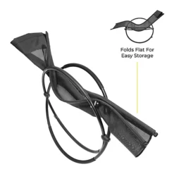 GardenKraft Rocking Moon Sun Lounger - Black Colour -Outsunny Garden Zone gardenkraft rocking moon sun lounger black colour5025301191801 04c MP