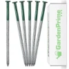 GardenPrime Half Green Artificial Grass Nails (L)150mm (W)4.5mm - 100 Pack