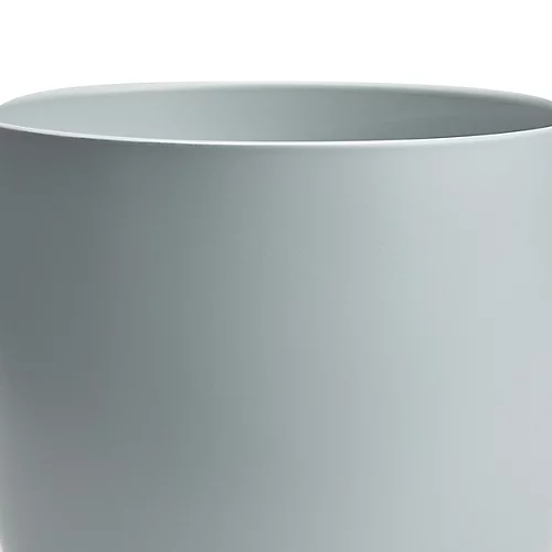 GoodHome Duck Egg Ceramic Circular Plant Pot (Dia)21.5cm 2 GoodHome Duck Egg Ceramic Circular Plant Pot (Dia)21.5cm - Image 2