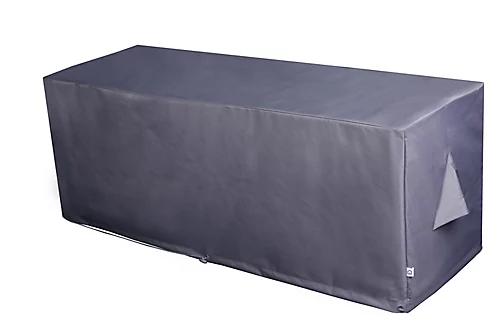 GoodHome Hamilton Steel Grey Rectangular Bench Cover 123cm(L) 46cm(H) 41cm(W) 1 GoodHome Hamilton Steel Grey Rectangular Bench Cover 123cm(L) 46cm(H) 41cm(W)