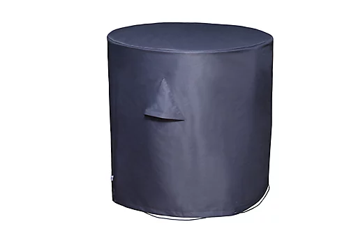 GoodHome Hamilton Steel Grey Round Dining Table Cover 72cm(H) 72cm(Dia) 1 GoodHome Hamilton Steel Grey Round Dining Table Cover 72cm(H) 72cm(Dia)