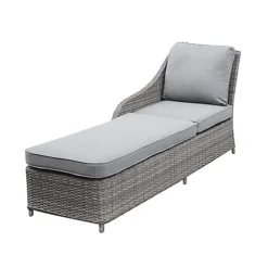 GoodHome Hamilton Steeple Grey Rattan Effect 5 Seater Coffee Set -Outsunny Garden Zone goodhome hamilton steeple grey rattan effect 5 seater coffee set5059340352626 21c