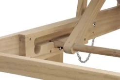 GoodHome Hever Natural Wooden Sun Lounger -Outsunny Garden Zone goodhome hever natural wooden sun lounger5059340352718 37c