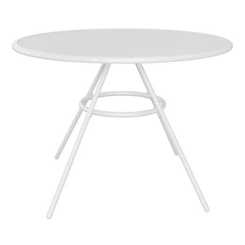 GoodHome Kilifi Bright White 4 Seater Dining Table 1 GoodHome Kilifi Bright White 4 Seater Dining Table