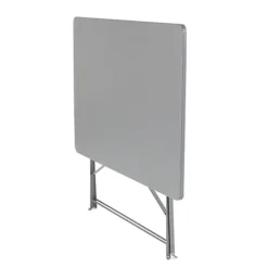 GoodHome Saba Steel Grey Metal Foldable 4 Seater Rectangular Table 7 GoodHome Saba Steel Grey Metal Foldable 4 Seater Rectangular Table -Outsunny Garden Zone goodhome saba steel grey metal foldable 4 seater rectangular table5059340137001 22c