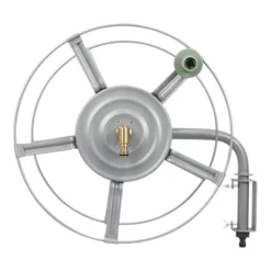 GoodHome Watering Wall-mounted Empty Hose Reel Without Wheels