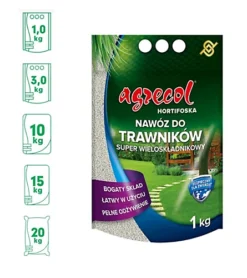 GRANULAR FERTILIZER FOR LAWNS-3 KG HORTIFOSKA