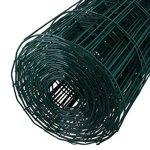 Green PVC Coated Steel Wire Garden Border Fence Netting Mesh 20m X 0.9m 2 Green PVC Coated Steel Wire Garden Border Fence Netting Mesh 20m X 0.9m - Image 2