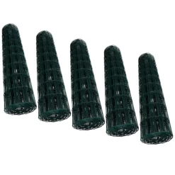 Green PVC Coated Steel Wire Garden Border Fence Netting Mesh 50m X 0.9m