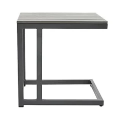 Grey Outdoor Table - Side Table -Outsunny Garden Zone grey outdoor table side table5059742059130 03c MP