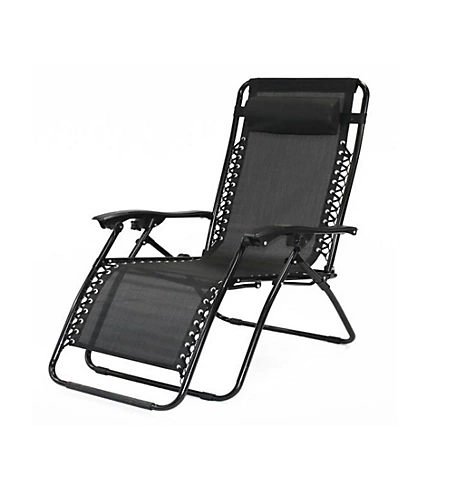Grey Zero Gravity Chair Lounger 1 Grey Zero Gravity Chair Lounger
