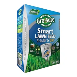 Gro-Sure Smart Seed Lawn Fertiliser 20m² 0.8kg -Outsunny Garden Zone gro sure smart seed lawn fertiliser 20m 0 8kg5023377009730 01c bq