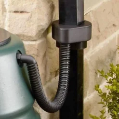 Harcostar 227L Water Butt Set Including Stand Tap And Downpipe Connector - Grey 5 Harcostar 227L Water Butt Set Including Stand Tap And Downpipe Connector - Grey -Outsunny Garden Zone harcostar 227l water butt set including stand tap and downpipe connector grey5060030144827 03c MP