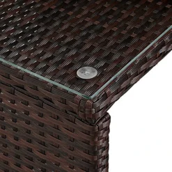 Havana Rattan Garden Furniture Sofa Set Patio Outdoor Corner Lounge, Brown -Outsunny Garden Zone havana rattan garden furniture sofa set patio outdoor corner lounge brown5060678407483 03c MP