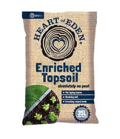 Heart Of Eden Enriched Topsoil 35L