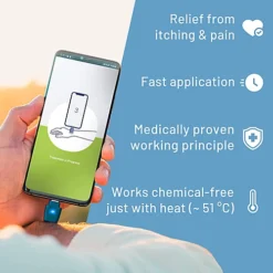 Heat-it For Insect Bite Healer For Android Smartphones (USB-C Connection) -Outsunny Garden Zone heat it for insect bite healer for android smartphones usb c connection 4270001076700 06c MP