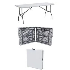 Home Vida Foldable 6ft Heavy Duty Folding Camping Picnic Garden Portable Table 6 Home Vida Foldable 6ft Heavy Duty Folding Camping Picnic Garden Portable Table -Outsunny Garden Zone home vida foldable 6ft heavy duty folding camping picnic garden portable table5056562199671 03c MP