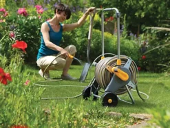 Hozelock 2436R0000 2436 60m Metal Pro Hose Cart & 30m Of 12.5mm Hose HOZ2436 -Outsunny Garden Zone hozelock 2436r0000 2436 60m metal pro hose cart 30m of 12 5mm hose hoz24365010646052658 03c MP