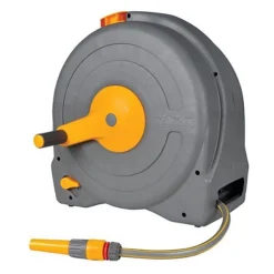 Hozelock 2494 Floor Standing Fast 40m Hose Reel Inc Hose Connectors Fittings