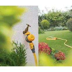 Hozelock 6764 25M Standard Soaker Porous Hose Kit - 2210 Water Timer, 15m Hose -Outsunny Garden Zone hozelock 6764 25m standard soaker porous hose kit 2210 water timer 15m hose5055995547547 04c MP