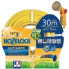 Hozelock 7850 50m Ultimate Hose Pipe Garden Crush Proof Anti Kink & 2679 Spray