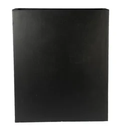 IDEALIST Tall Narrow Trough Garden Planter, Black Light Concrete Outdoor Large Plant Pot H72 L60.5 W22.5 Cm, 98L