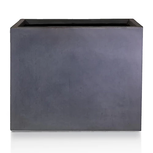 IDEALIST Tall Narrow Trough Garden Planter, Faux Lead Dark Grey Light Concrete Outdoor Large Plant Pot H50.5 L60 W30 Cm, 91L 1 IDEALIST Tall Narrow Trough Garden Planter, Faux Lead Dark Grey Light Concrete Outdoor Large Plant Pot H50.5 L60 W30 Cm, 91L