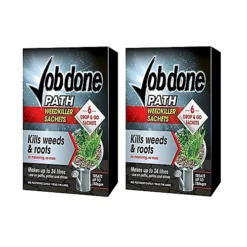 Job Done Path Weedkiller 6 Drop & Go Sachet Pack Twinpack
