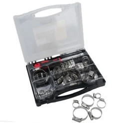 Jubilee Clip 35pc Stainless Steel Hose Clamp With Nut Driver Screwdriver