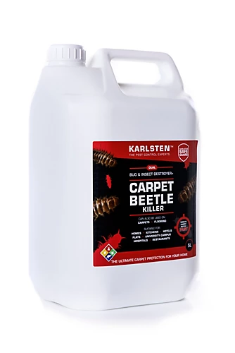 Karlsten Carpet Beetle Killer -Ultra Strong Pro Carpet Beetle Protection - For Use On Carpets 5 Litre 2 Karlsten Carpet Beetle Killer -Ultra Strong Pro Carpet Beetle Protection - For Use On Carpets 5 Litre - Image 2