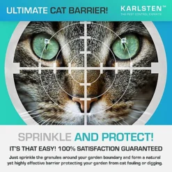 Karlsten Cat Repellent Anti Fouling Granules , Natural Humane Cat Deterrent Citronella -Outsunny Garden Zone karlsten cat repellent anti fouling granules natural humane cat deterrent citronella5060492791164 04c MP