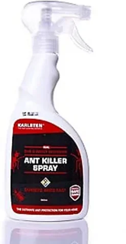 Karlsten Dual Bug Ant Killer Super Strength Cypermethrin Ant Killer Spray