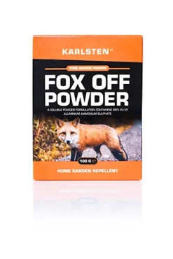 Karlsten Fox Deterrent High Strength Powder 2 X 50 G Anti Fouling & Digging Repellent For Garden Protection Makes 18 Litres
