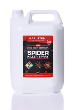 Karlsten Spider Killer 5 Litre Fast And Effective Spider Killer Lasts 6 Weeks On Surfaces Kills All Types Of Spiders