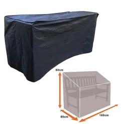 KCT Weatherproof Outdoor Garden Bench Cover - 3 Seater 6 KCT Weatherproof Outdoor Garden Bench Cover - 3 Seater -Outsunny Garden Zone kct weatherproof outdoor garden bench cover 3 seater5060502537096 03c MP