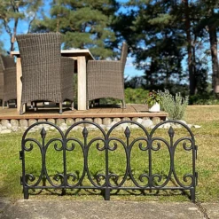 Kew Black Plastic Lawn (60.5cm X 32.5cm) - 10 Panels 6 Kew Black Plastic Lawn (60.5cm X 32.5cm) - 10 Panels -Outsunny Garden Zone kew black plastic lawn 60 5cm x 32 5cm 10 panels5060575109541 03c MP