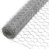 Kingfisher Galvanised Chicken Wire Mesh Netting Cage Aviary Fence 6m X 0.9m 25mm