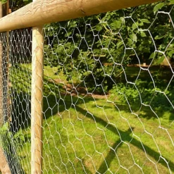 Kingfisher Galvanised Chicken Wire Mesh Netting Cage Aviary Fence 6m X 0.9m 25mm -Outsunny Garden Zone kingfisher galvanised chicken wire mesh netting cage aviary fence 6m x 0 9m 25mm5013478145826 04c MP