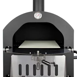 KuKoo Outdoor Pizza Oven & Warma Lumpwood Charcoal -Outsunny Garden Zone kukoo outdoor pizza oven warma lumpwood charcoal5055986149378 04c MP