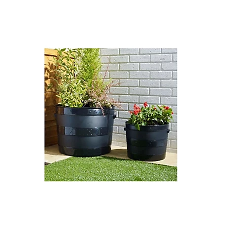 Large Black 50cm Blacksmith Planter 2 Large Black 50cm Blacksmith Planter - Image 2