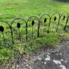 Leaf Design Steel Garden Lawn Edging (45cm X 41cm) - 10 Panels
