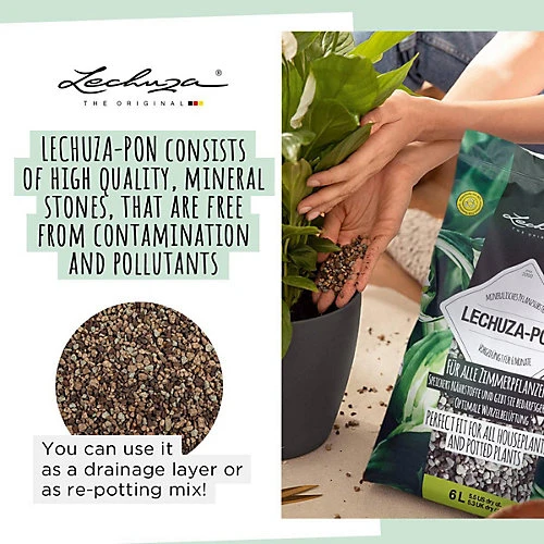 LECHUZA PON Peat-Free Houseplant Potting Mix For Indoor Plants Potting Compost For Plants Indoors 6 Liter 3 LECHUZA PON Peat-Free Houseplant Potting Mix For Indoor Plants Potting Compost For Plants Indoors 6 Liter - Image 3