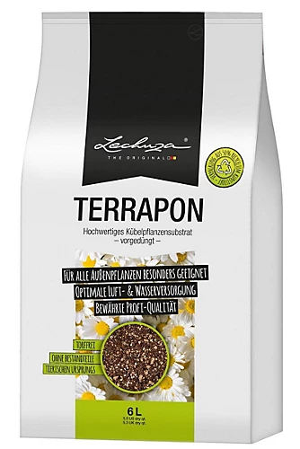 LECHUZA TERRAPON Peat-Free Soil For Outdoor Plants Organic Perlite Potting Compost For Indoor Plants 6 Liter 1 LECHUZA TERRAPON Peat-Free Soil For Outdoor Plants Organic Perlite Potting Compost For Indoor Plants 6 Liter